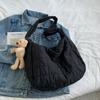 2023 nova bolsa japonesa ins outono e inverno losango acolchoada de algodão bolsa feminina moderna de grande capacidade bolsa mensageiro estudante versátil bolsa de ombro