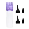Set de Cuidado del Cabello con Botella para Aceite con Tapa de Punta, Botella para Cuidado del Cabello, Herramientas de Peluquería, Botella para Limpieza en Seco, Peine con Champú para Teñir el Cabello