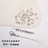 Olla a Presión Chapada en Oro Broche Hecho a Mano Pulsera DIY Collar Clip Final Hebilla Cable de Acero Cuerda de Pesca Línea de Pesca Cuenta de Posicionamiento Hebilla Cierre