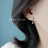 Pendientes pequeños de circonita con forma de gota de agua de diamante, elegantes, exquisitos, pequeños y combinables para mujer