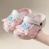 Zuecos de Verano Sanrio Estilo Nuevo Zapatos de Playa de Princesa para Niñas Sandalias de Punta Cerrada Pantuflas de Suela Suave para Niños Mayores