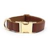 Generación transfronteriza nuevo collar para mascotas de cuero de alta calidad collar para perros de cuero de alta gama al por mayor collar con grabado láser