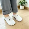 Novas Meias de Algodão Cor Sólida para Primavera e Verão, Meias Femininas Invisíveis de Algodão Estilo Japonês de Cano Baixo, Meias Frescas de Silicone Antiderrapantes Sem Mostra