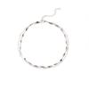 2019 Nuevo collar de perlas lisas multicapa de moda europea y americana, gargantilla de metal, collar de personalidad exagerada