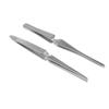 Pinça Anti-Cruzada, Ferramenta Invertida de Cabeça Redonda para Nail Art Cruzada, Clipe de Modelagem, Clipe de Estilização, Pinça X-Shaped de Aço Inoxidável com Pontas Afiadas