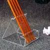 Soporte Transparente de Acrílico para Exhibir Cepillos de Dientes Portalápices Portalápices de Gel Suministros para Papelería Delineador de Acuarela