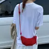 Bolsa Pequena de Camurça Retro Fosca para Axila Outono/Inverno Feminina 2025 Nova Bolsa Croissant Versátil Transversal Bolsa Bolinho