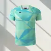 2026 Novo Yy Roupa Esportiva de Badminton Manga Curta Masculina e Feminina Secagem Rápida Respirável Uniformes de Badminton para Jovens e Crianças com Estampa