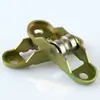 Roldana de Aço Plástico para Janela 80/88 Nylon Único para Porta e Janela de Correr, Acessórios para Portas e Janelas, Largura 16mm, Roldana de Aço Plástico para Janela