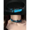 Colar Gargantilha Cruzada de Couro Preto Casual Estilo Punk Design de Nicho Doce e Cool para Mulheres Simples e Moderno