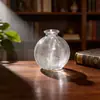 Vaso de Flores Pequeno Mini Retro Francês Vidro Transparente Suporte Hidropônico para Arranjo de Flores Decoração de Mesa Ornamento Vaso para Flores Frescas Rosa