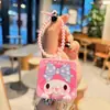 Chaveiro Cartoon Sanrio Bolha Alívio de Estresse Pingente de Mochila Boneca de Bolsa Decoração de Chaveiro Pequeno Presente