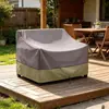 Funda Protectora para Silla de Muebles de Jardín Exterior Cubierta para Muebles de Patio