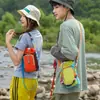 2026 Bolsa para Botella de Agua Colorido de Moda Cierre de Cordón Portátil Bolso Cruzado Bolsa para Deportes al Aire Libre Cuerda Trenzada Dopamina Bolsa para Teléfono