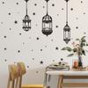Novo Lustre Simples FX-C390 Oriente Médio Estrela Quarto Sala de Estar Entrada Parede Embelezamento Adesivo Decorativo de Parede
