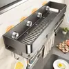 Prateleira de Armazenamento de Condimentos de Cozinha Montada na Parede Sem Furos Aço Carbono Multi-Camadas Organizador de Garrafas de Especiarias Prateleira Destacável