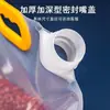 Bolsas Transparentes Auto-Suportes com Bico para Armazenar Grãos e Cereais, Sacos de Embalagem de Alimentos, Sacos de Cerveja, Versão Espessa