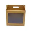 Caja de Regalo tipo Bolsa con Ventana, Cajón, Caja de Regalo, Caja para Empaque de Alimentos, Caja Personalizada para Cosméticos, Impresión y Logotipo