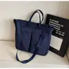 Bolsa Tote para Mujer, Bolso de Mano de Gran Capacidad de Doble Uso con Múltiples Bolsillos, Bolso de Hombro Cruzado Casual y Sencillo, Bolsa para Estudiante Universitario