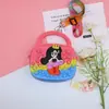 Bolsa de Princesa de Silicone Infantil Fofa Porta-Moedas de Armazenamento Bolsa Brinquedo Descompressora Bolsa de Ombro Único Transversal para Meninas Atacado