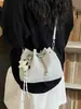 Bolso Cubo de Moda Transfronterizo para Mujer 2026 Nuevo Bolso de Hombro de Verano Versátil Casual Bolso Cruzado con Cadena