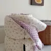 Colcha estilo coreano CELING con un lado de algodón tejido ultrasuave y el otro lado de fibra de frijol calmante, apta para camas individuales o dobles, lavable a máquina, para uso en primavera, otoño e invierno