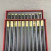 Palillos de Sándalo Morado Souvenir Estilo Chino Rojo Festivo Juego de Regalo de Palillos Listos para Grabar Venta al por Mayor