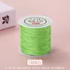 Colorido Degradê Não. 72 Segmento de Linha de Jade Corda de Mão Tingida Corda Trançada Pulseira DIY Feita à Mão Pingente Corda Trançada Corda Colorida Material