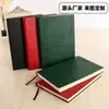 A5 Bloc de Notas Diario para Oficina Cuero Suave Libro de Mano Sencillo Cuaderno Núcleo A6 Logo Personalizado