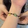 Pulsera de Jade Conejo estilo chino jade Hetian para niñas pulsera de nicho de lujo ligero para mujer pulsera regalo de cumpleaños Qixi para novia