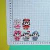 Grampo de Cabelo Desenho Animado Fofo Grande de Acrílico Menina Bubble Mart Acessórios de Cabelo Capa de Celular Bolsa para Sapatos Acessórios de Decoração DIY