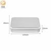 Exclusivo transfronteiriço para caixa de ferro USB caixa de estanho fosca pequenos acessórios acessórios caixa de armazenamento de mesa caixa para cartão de presente caixa de folha de flandres