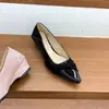Cuña Hada Tacón Medio Suave Punta Poco Profunda Mujer Nuevo Nude Punta Fina Versátil Elegante Para el Trabajo Estilo Francés Zapatos Planos