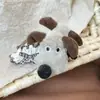Pinza de plátano Miffy de conejo linda y versátil estilo coreano para toda la parte posterior de la cabeza, nuevo pasador de felpa de alta gama para niñas