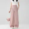 Pantalones de maternidad para primavera y verano, estilo delgado para usar al aire libre, nuevo modelo 2025, pantalones de pierna ancha no ajustados para el embarazo, pantalones largos para la primavera