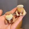 Exquisito Pinza para Cola de Caballo Alta marrón leche Love Hair Pinza para Agarrar el Cabello Pinza de Tiburón Femenina Pinza para el Cabello Pinza para el Cabello Pinza para el Cabello Tocado Nuevo Estilo