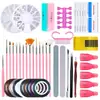 Kit de Ferramentas para Nail Art Mais Vendido na Amazon Transfronteiriço Kit de Lâmpada para Unhas Lixador Lima de Unha Caneta para Pintura de Cor Kit para Nail Art