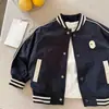 Jaqueta Infantil 2026 Primavera Jaqueta Casual Japonesa para Meninos Marca Tendência Bebê Uniforme de Baseball Top Estiloso para Meninas Tendência