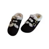 Mocasines sin cordones, Birkenstocks, botas de nieve de invierno, zapatos de mujer con forro de felpa que aumentan la altura