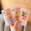Hairpin Mulheres Crianças Summer Bangs Hairpin Back of Head Broken Hair Clip Internet Celebridade 2022 Novo Estilo No Harm Headwear bonito