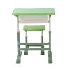Escritorio y silla para estudiantes de primaria y secundaria, escritorio pequeño sin respaldo y silla, escritorio y silla para clase de capacitación en orientación escolar, escritorio para escribir