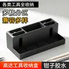 Caja de almacenamiento de pegamento para modelos Gundam, caja de herramientas de reparación de escritorio simple y multifuncional, alto valor estético para mesas de impresión