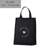 Bolsa de Almoço de Grande Capacidade, Bolsa Espessa para Marmita, Bolsa Térmica de Folha de Alumínio, Bolsa de Lona Impermeável para Almoço de Estudante, Multifuncional