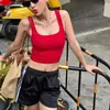 Novo Colete de Estilo Nicho da Jinjie, Mesmo Estilo de Ouyang Nana, Regata Canelada Kardashian