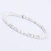 Pulsera de Cuentas de Piedra Natural de Energía de 4 mm Pulsera para Hombres y Mujeres Pulsera de Cristal Ágata Turquesa Pulsera Pulsera Joyería