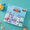Novedad Coreana Calzoncillos Infantiles en Caja Algodón Puro Pantalones Tipo Panal para Niños Pantalones Cortos de Dibujos Animados para Niños Grandes Tienda de Fábrica