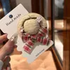 LindoPasador de Pinza para el Cabello con Lazo y Sombrero de Paja, Estilo Dulce para Niñas, Pasador para Flequillo, Estilo Bosque, Alto Valor Estético, Pasador Versátil