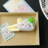 Lindo Pinza para el Cabello de Peluche Gato Kt Rojo Vino Dulce Corazón de Niña Pinza Bb Dibujo Animado Versátil Pinza para Flequillo Ins Pinza Popular