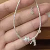 Ano após ano joias de prata peixe 2024 novo estilo frio design de nicho joias pulseira para amigas para namorada