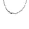 Joyería Elegante de Nicho Ins Plata Esterlina S925 Plata Rota Varios Dos Pulsera Personalizada Cuadrada Cortada Pulsera de Plata Rota para Mujer